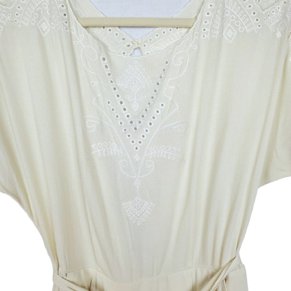 NWT Esley dress sz S peekaboo back and shoulder Egyptian style - Picture 6 of 14